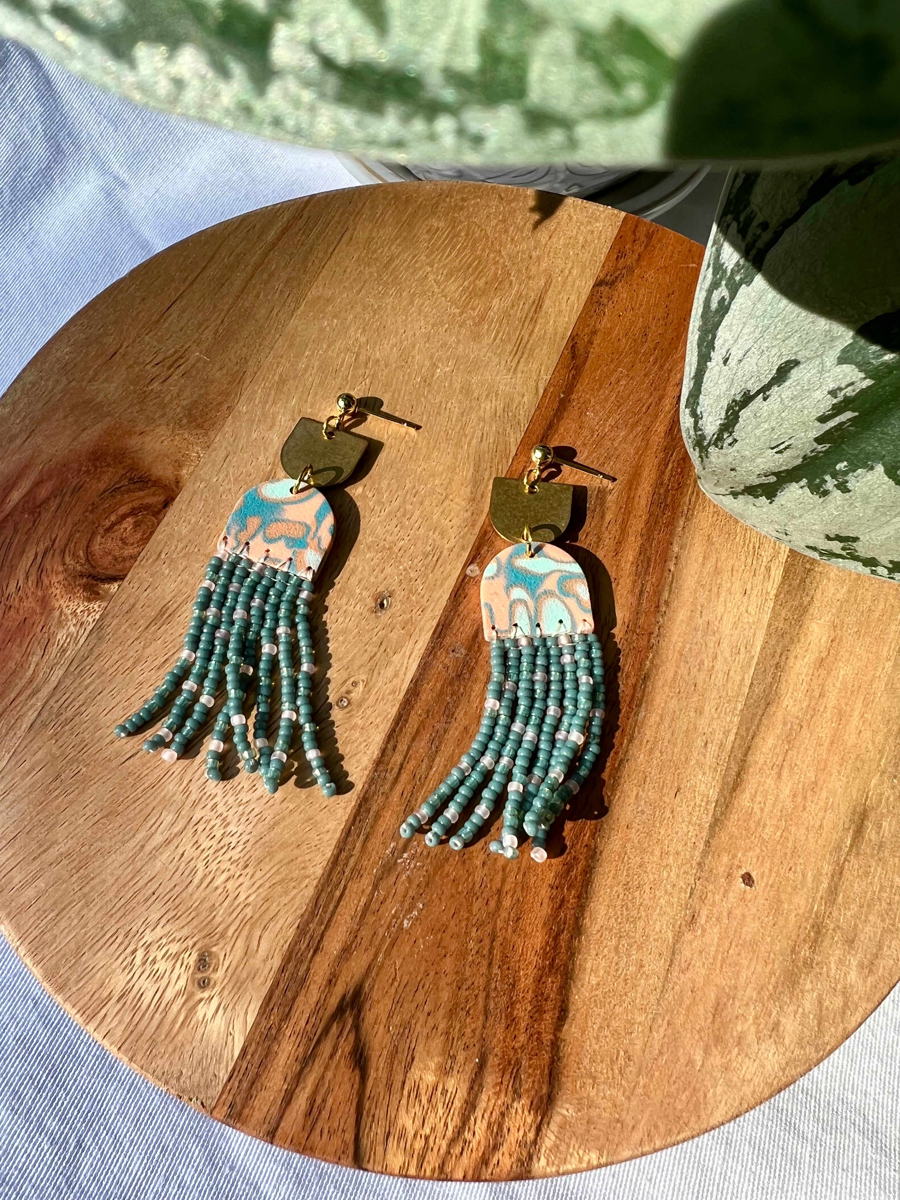 Heatmap w/ Beaded Fringe