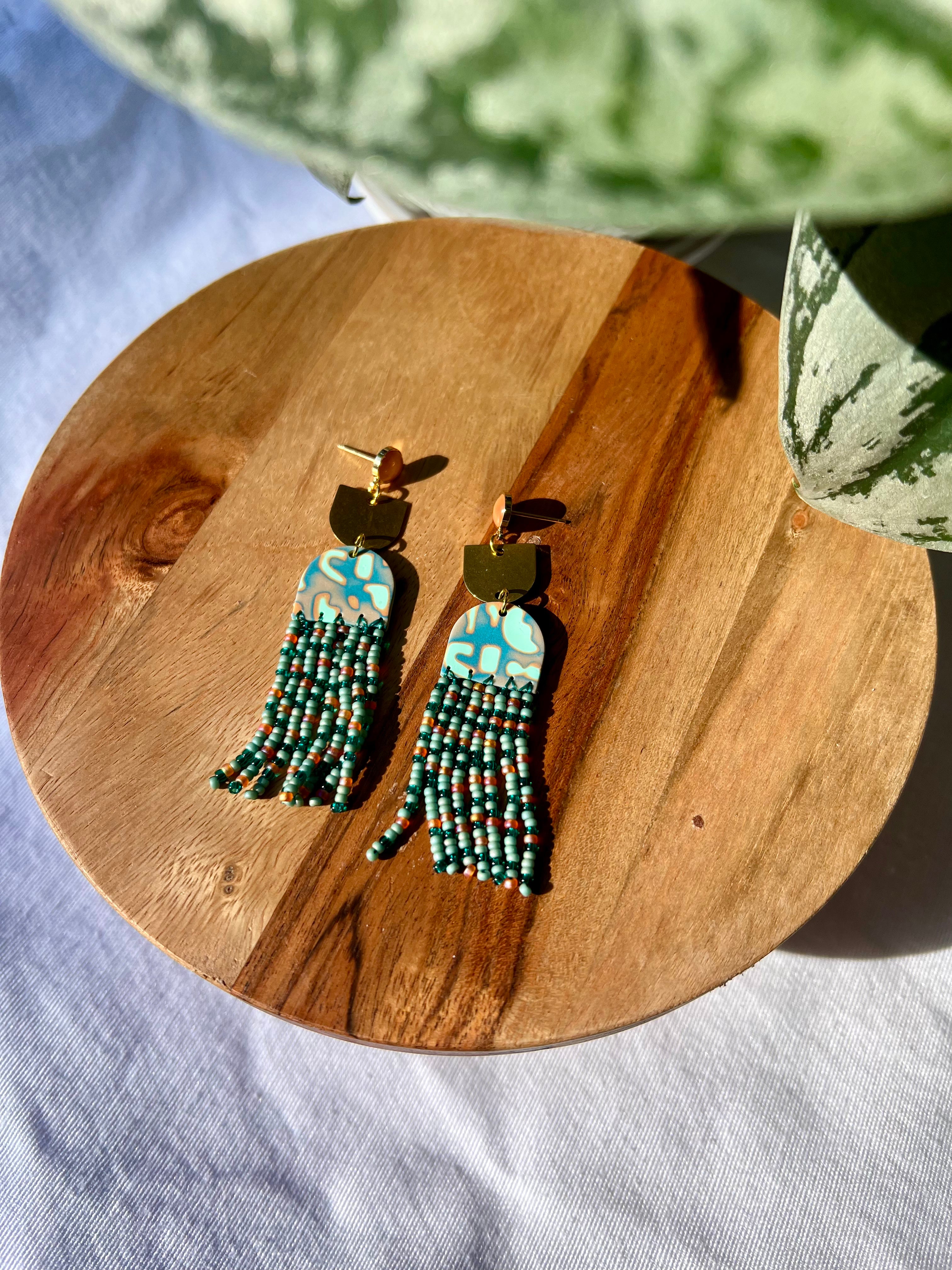 Heatmap w/ Beaded Fringe
