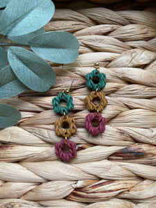 Sweater Flower Dangles