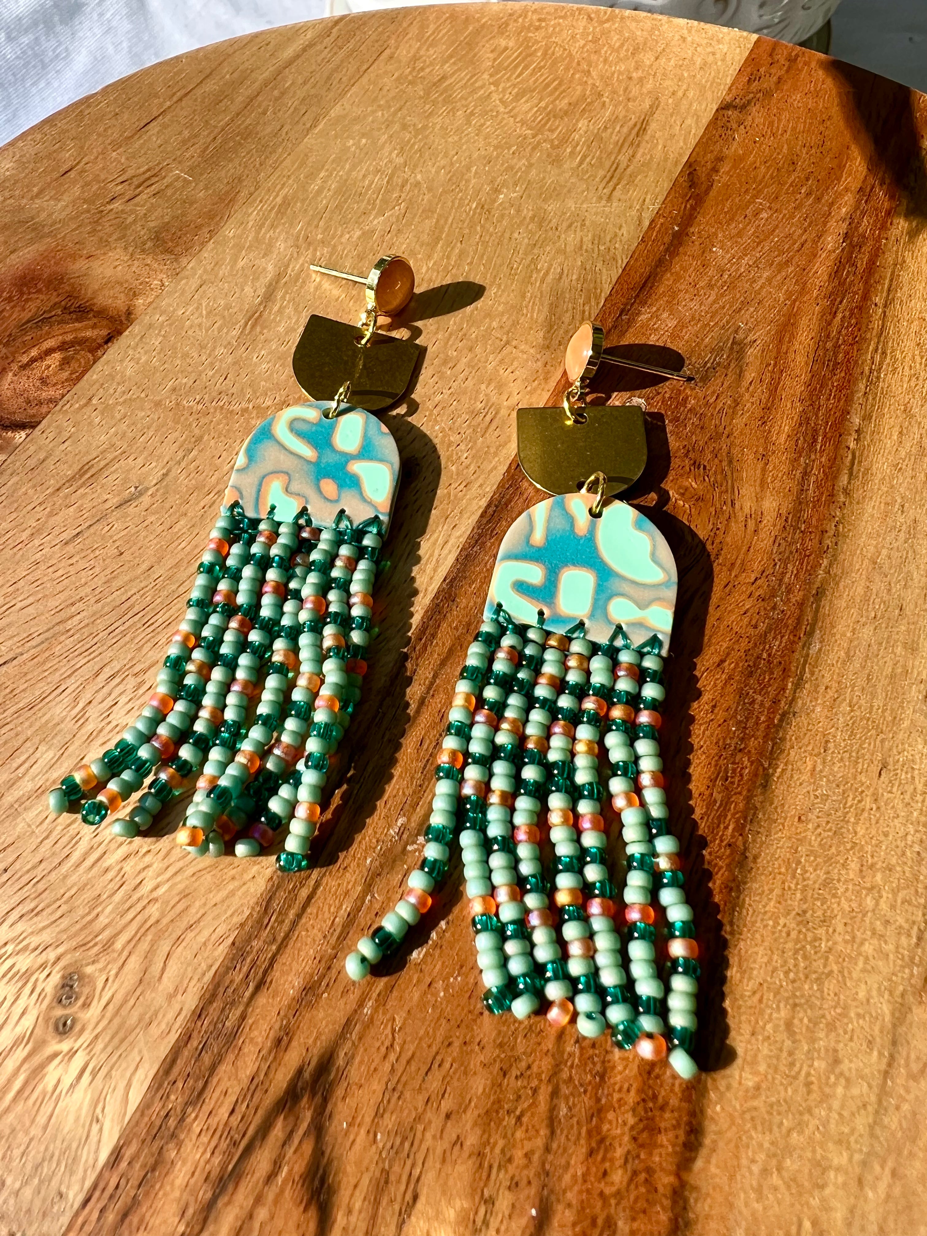 Heatmap w/ Beaded Fringe