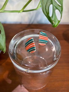 Large Semi Circle Studs