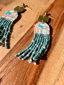 Heatmap w/ Beaded Fringe