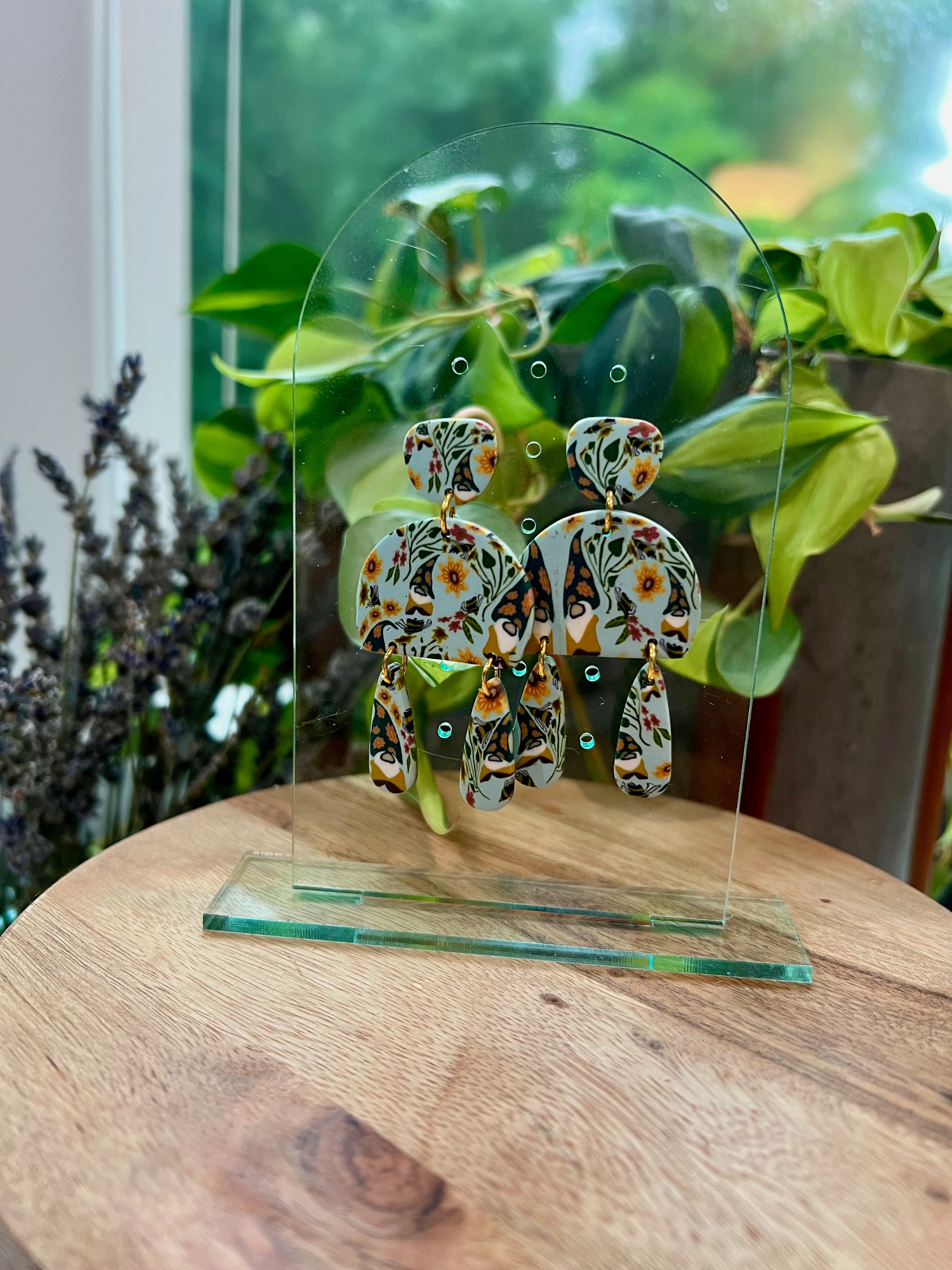 Gnome Garden Jelly Dangles